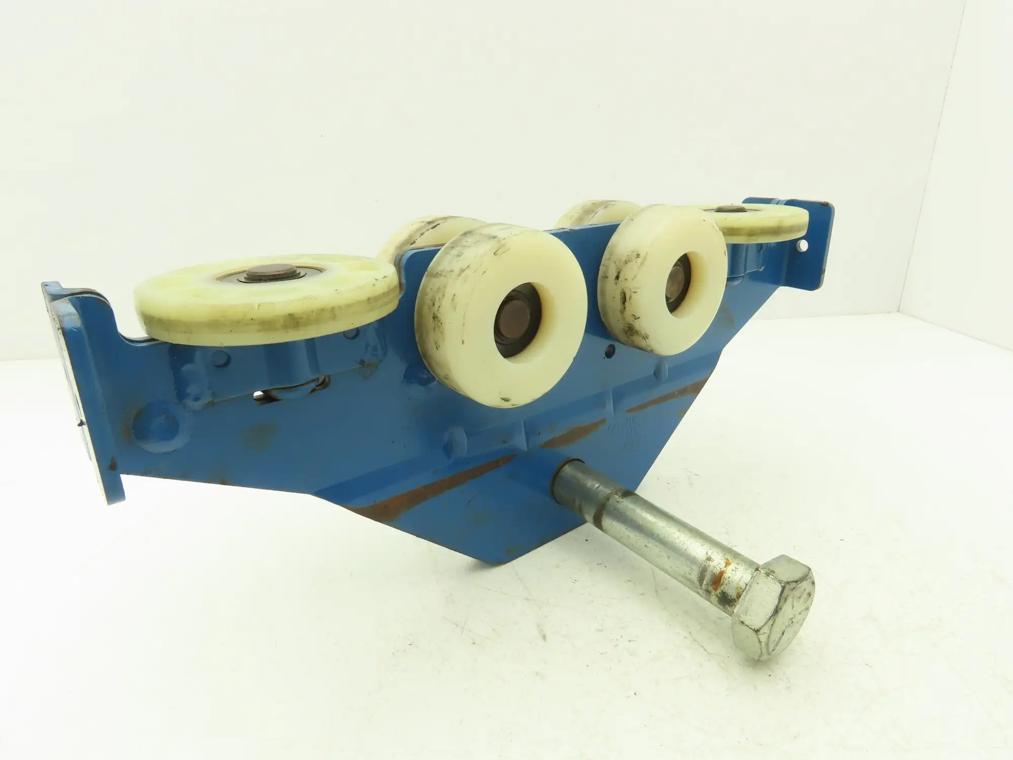 Gorbel Workstation Bridge Crane Hoist Push Trolley 1"Pin Torque Trolley 16"L