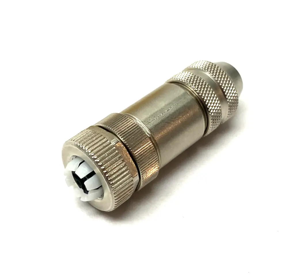 USED TURCK ETHERNET FIELD WIREABLE 5-PIN M12 CONNECTOR