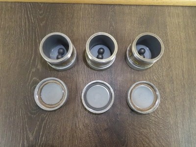 SPEX SamplePrep Tungsten Carbide Grinding Vials, 304 stainless steel jacketed