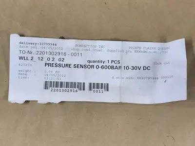 NEW HYDAC ELECTRONICS 7246-A-600-238