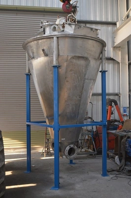 2000L S/S JKTD Vacuum Conical Littleford Mixer/Drier Model MBX525