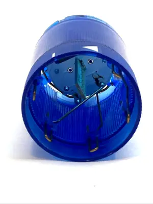 USED WERMA BLUE LED PERMANENT STACKLIGHT MODULE 24V AC/DC KS50