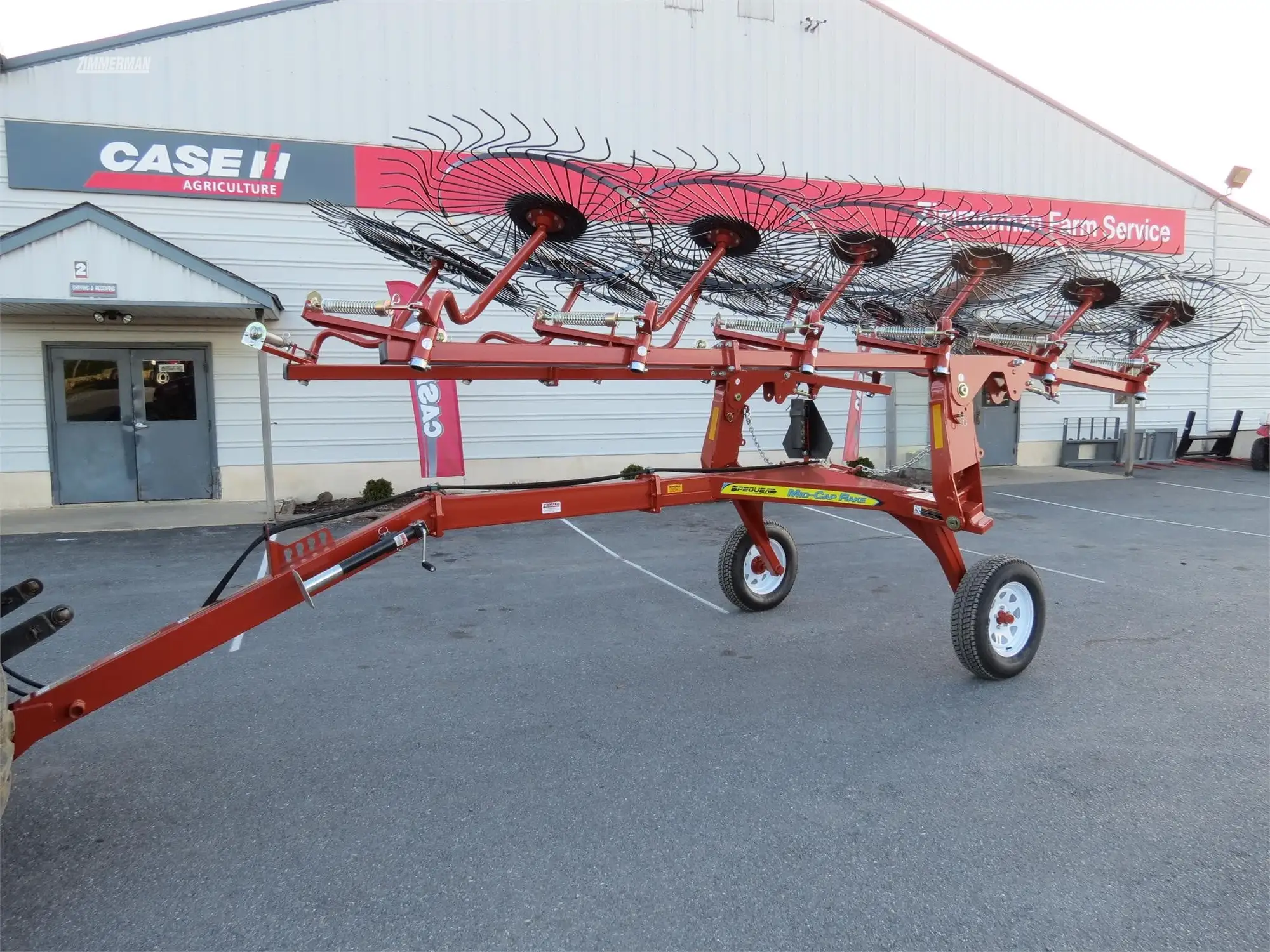 New | in-Stock 2026 PEQUEA MCR12 Hay Rakes Pennsylvania US | Zimmerman Farm Service #1410056