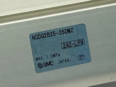 NCDQ2B25-25DMZ | SMC  Double Acting Pneumatic Cylinder 25mm Bore 25mm Stroke - New – Open box