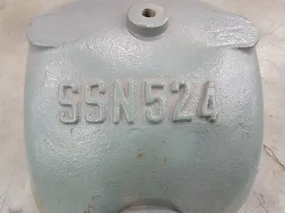 Split Pillow/ Plummer Block Bearing Housing SSN524, 4-7/16" Shaft Diameter