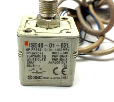 Used SMC SMC Digital Pressure Switch Pressure Switches Michigan US | Maverick Industrial Sales #1460518