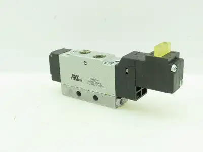 Festo MEH-5/2-1/8-S-B Pneumatic 4-Way Solenoid Control Valve 145PSI 1/8"Port 24V