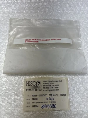 NEW HISCO PUMP 142004