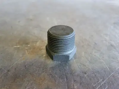 1" Threaded Hex Head Plug A/SA105N Carbon Steel