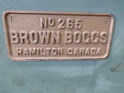 USED BROWN & BOGGS 265