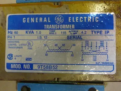 USED GENERAL ELECTRIC 9T5B52