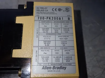 NEW ALLENBRADLEY 700PK200A1 B