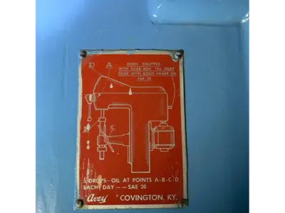 Avey Drill Press; Floor Model
