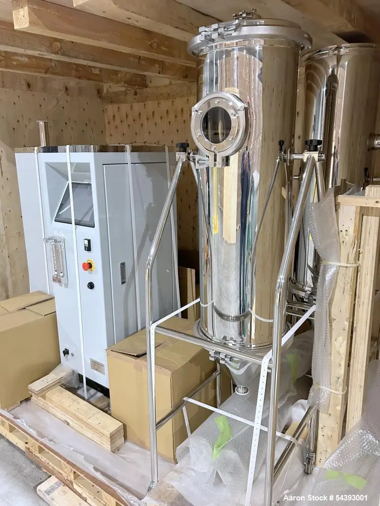 Unused GF Corporation MDL-050CM Micro Mist Spray Dryer – 3 kg/h Stainless Steel Lab Spray Drying System (2021)