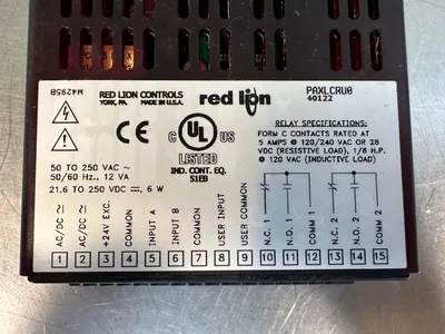Red Lion Controls PAXLCRU0 / PAXLCRU0 (6D-5)
