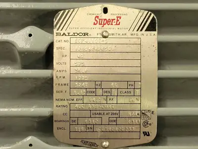 2006 40 hp, 34,000 CFM Plug Fan ACF