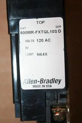 USED ALLEN BRADLEY 800MR-FXTQL10S