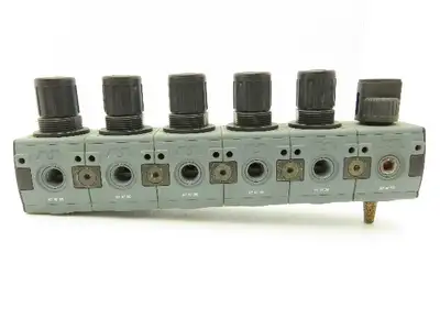 Mecman Pneumatic Pressure Regulator Station 230PSI 1/4"NPT
