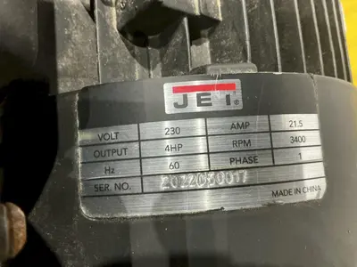 3" X 79" JET MODEL #BG 379-1 BELT GRINDER, NEW 2022: YORBO #24967