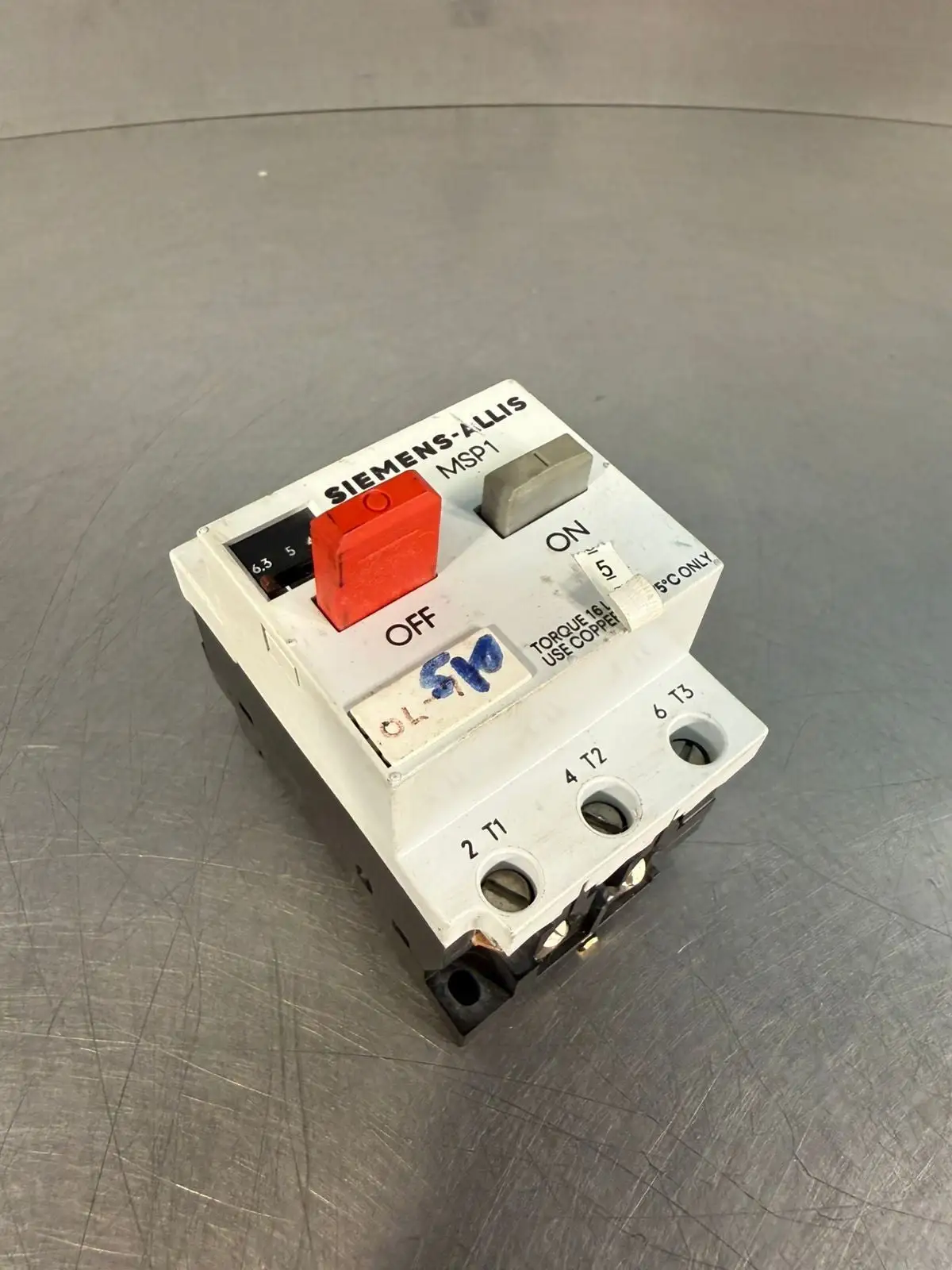 Siemens-Allis MSP10L Motor Starter Msp1 Msp10l (4.1.4)