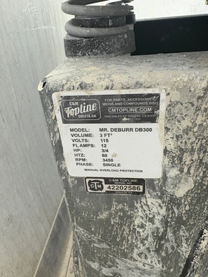 C&M TOPLINE MR DEBURR DB300 Vibratory Machines | Elevation Machine (2)