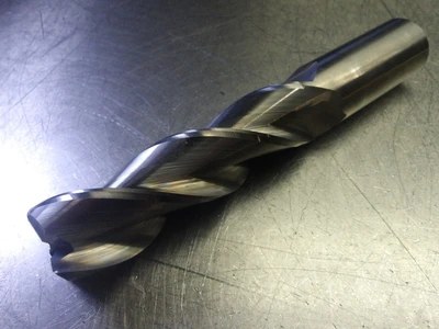 LMT Onsrud 1" 3 Flute Carbide CR Endmill 1" Shank .09" R WAM2641807 (LOC1018A)