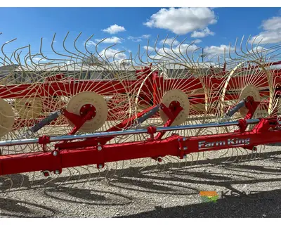 Used FARM KING TVR12 - 12 WHEEL Hay Rakes Iowa US | Keast Enterprises #1360463