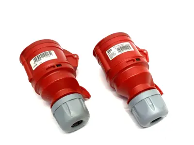 USED PCE SOCKET PLUG CEE-CONNECTOR 16A 5P 6H IP44 SHARK