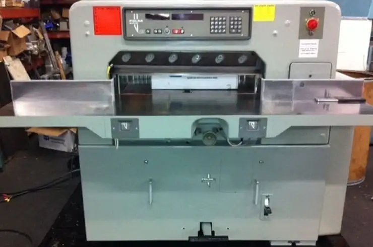 Used POLAR 76EM Paper Cutters New Jersey US | Colter & Peterson #1485812
