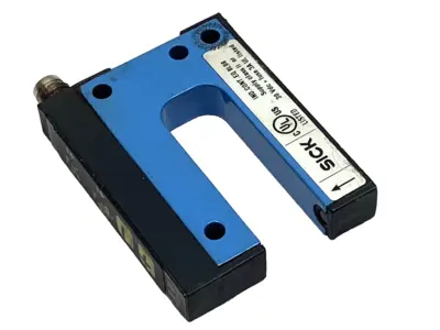 Used SICK Fork Sensor 15mm Infrared PNP/NPN M8 4-Pin 6028430 Photoelectric Sensors Michigan US | Maverick Industrial Sales #1397757