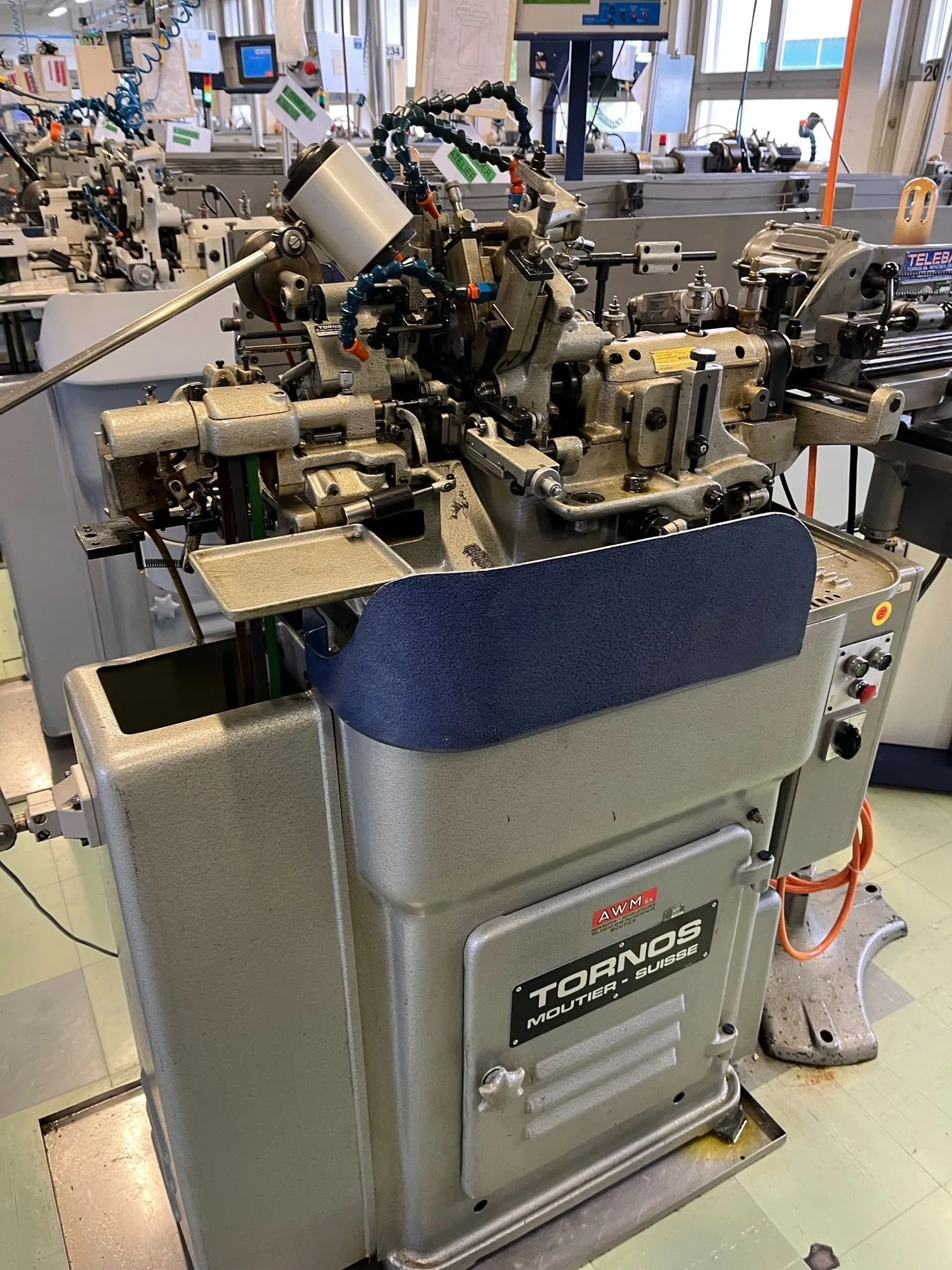 Used TORNOS T-4 Swiss Type Automatic Screw Machines New York US | RCM Industries, Inc. #1278626