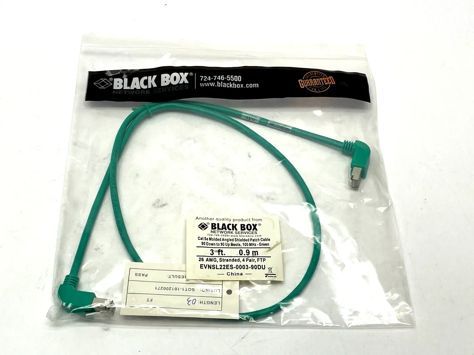 New | in-Stock Black Box EVNSL22ES-0003-90DU Cable & Wire Michigan US | Maverick Industrial Sales #1453976