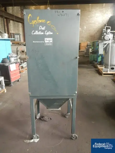 Used HGI HGI CYCLONE 600 COLLECTOR, C/S Dust Collectors Ohio US | Federal Equipment Company #125591