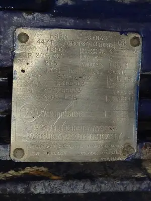 Hi-Q Fine Pressure Screen w/ 200 hp Motor