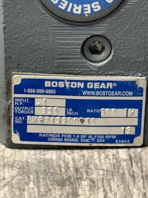Boston Gear FWB713300B5G Gearboxes & Speed Reducers | ESS Industrial Equipment Sales (4)
