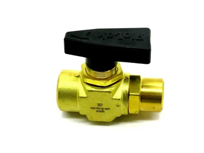 NEW SSP 357 BRASS VALVE 300 SERIES 1500PSIG 100F