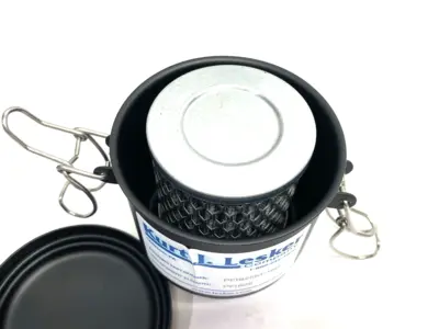 USED KURT J. LESKER MULTIMEDIA FILTER HOUSING, FLANGED