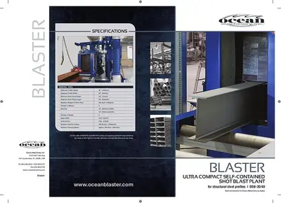 OCEAN BLASTER
SHOT BLASTING SYSTEM