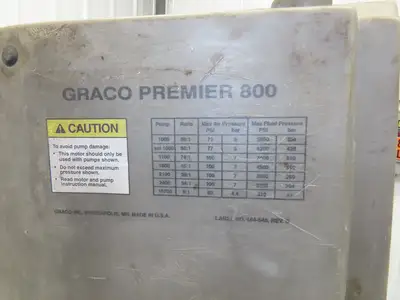 Graco 222-800 Premier 800 Motor Unit Air Powered Pump