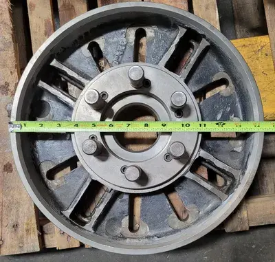 D1-6 LATHE PLATE – 14-1/2" WITH D1-6 MOUNT, 6 PINS