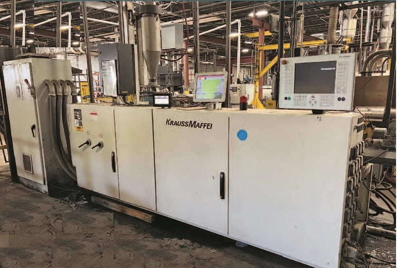 USED 2010 KRAUSS MAFFEI,  MAPLAN,  BATTENFELD. KME 90
