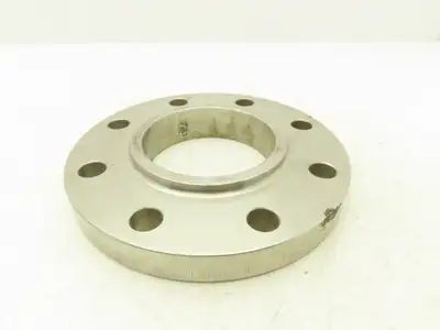Enlin 316L Stainless Pipe Flange 3-1/2" Socket Weld 8-Bolt Class 150