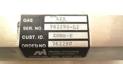 NEW MERIAM INSTRUMENT 50MJ10-10 LAMINAR FLOW ELEMENT 50MJ1010