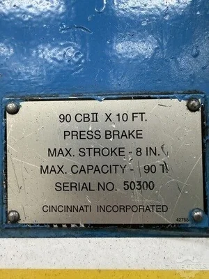 USED CINCINNATI 90 CBII-10