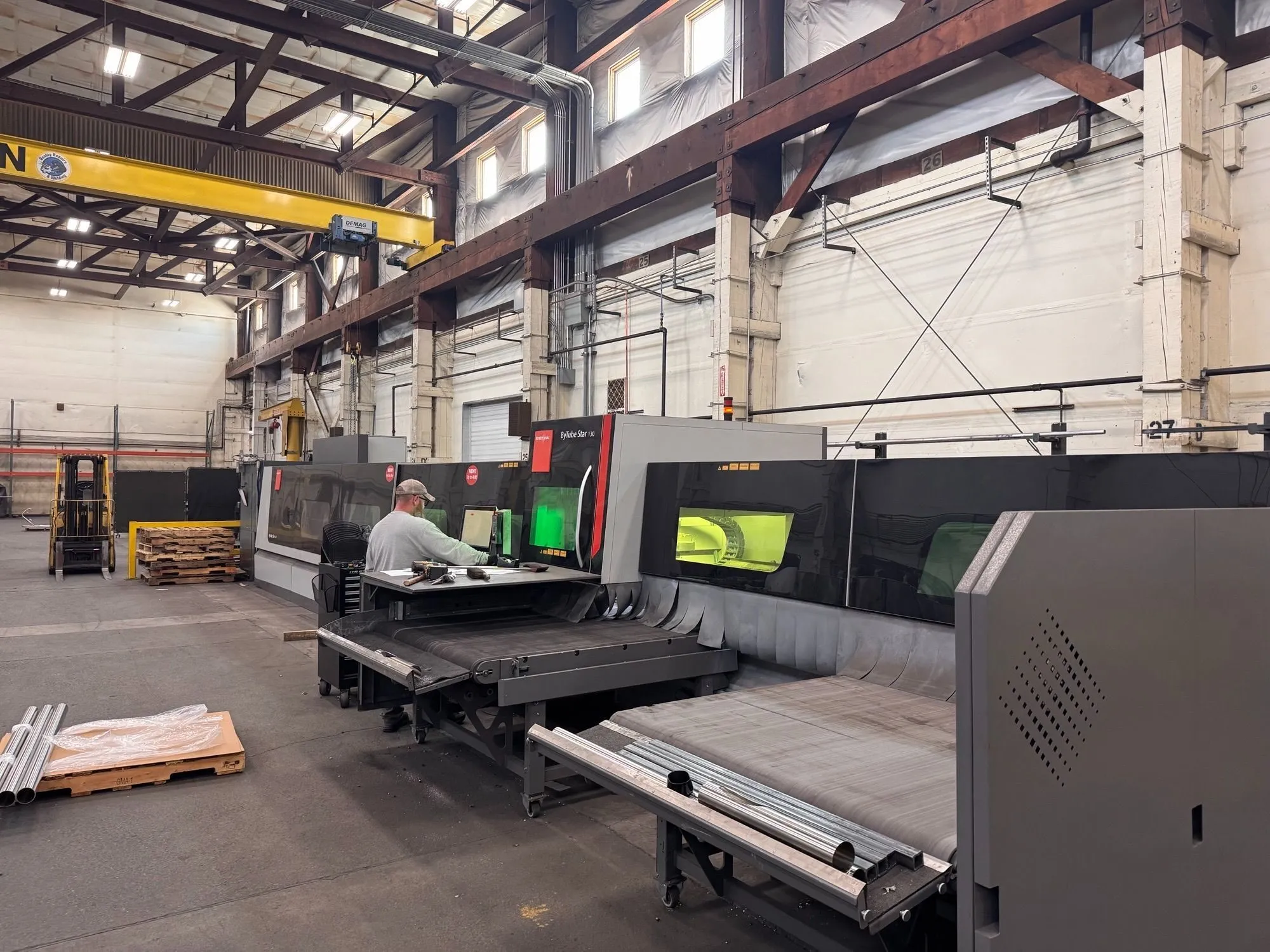 Used 2022 BYSTRONIC BYTUBE STAR Laser Cutters California US | Machinery Network #1283191