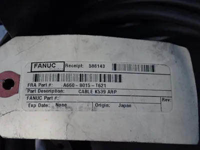Used FANUC A6608015T621 Cable & Wire Ohio US | HGR 24 #1070147