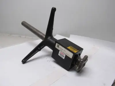 Rapid-Air R34NF 1-1/2" x 12" Shaft Coil Reel Spool Holder 125# Capacity