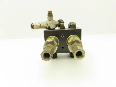 HLUDI Trumpf 10727 Nitrogen Oxygen Regulator Valve 24VDC Solenoids 00156911