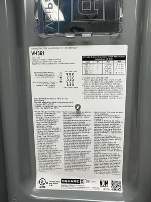SQUARE D VH361 Electrical/PLC/Automation | ESS Industrial Equipment Sales (6)