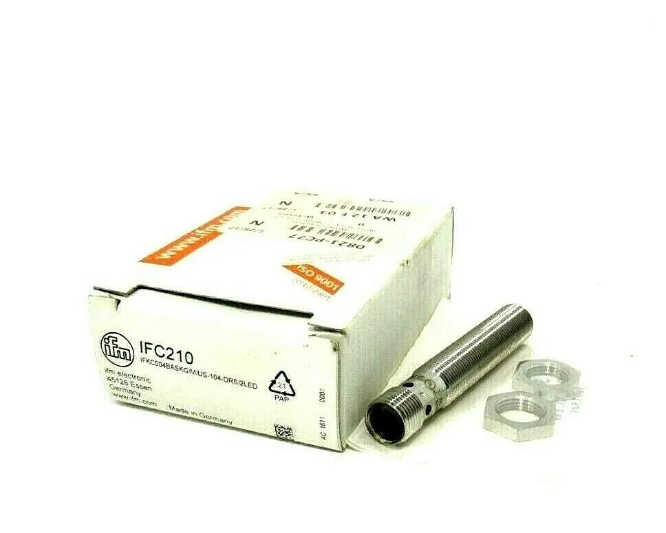 NEW IFM IFKC004BASKG /M /US-104-DRS /2LED SENSOR IFC210 IFKC004BASKGMUS104DRS2LE
